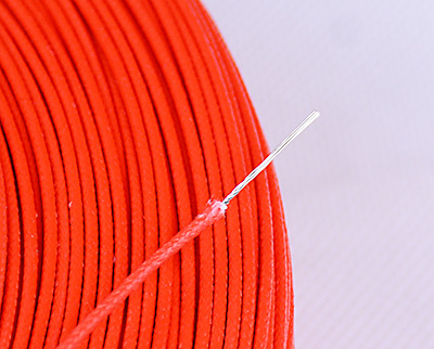 UL3122 24AWG Silicone Braided Wire 