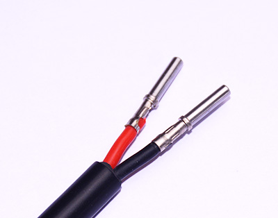 Black 2 Core Terminal Wire 