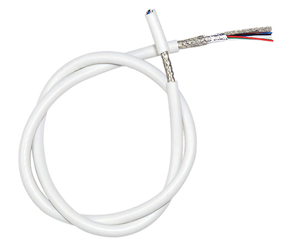 FEP Electrical Wires Flexible Silicone Wire Aluminum Foil 8 Core Shielded Cable