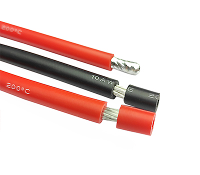 Customized Length Flexible Cable 10AWG Silicone Electric Wire